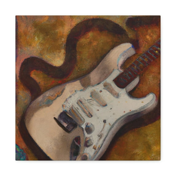 Fender Through Surrealism - Canvas