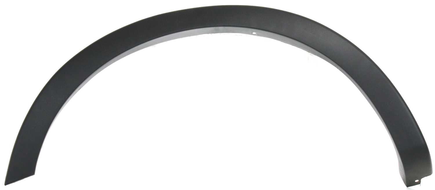 Fender Trim Compatible with 2004-2008 Ford F-150 Front, Left Driver Textured Black