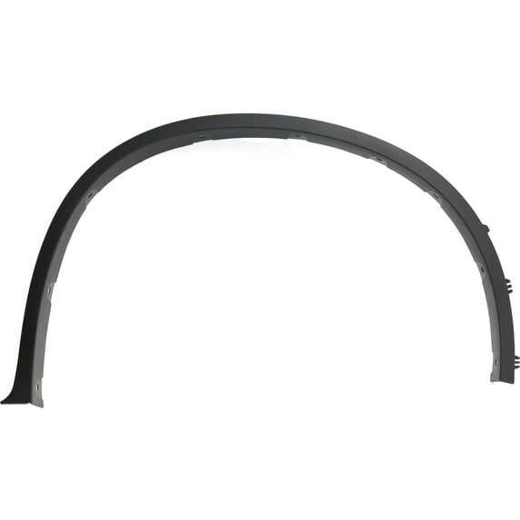 Fender Trim Compatible with 2008-2014 BMW X6 Front, Right Passenger Textured Black