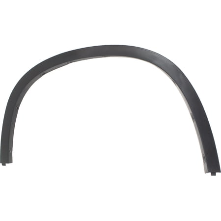 Fender Trim Compatible with 2012-2015 BMW X1 Front, Left Driver Textured Black