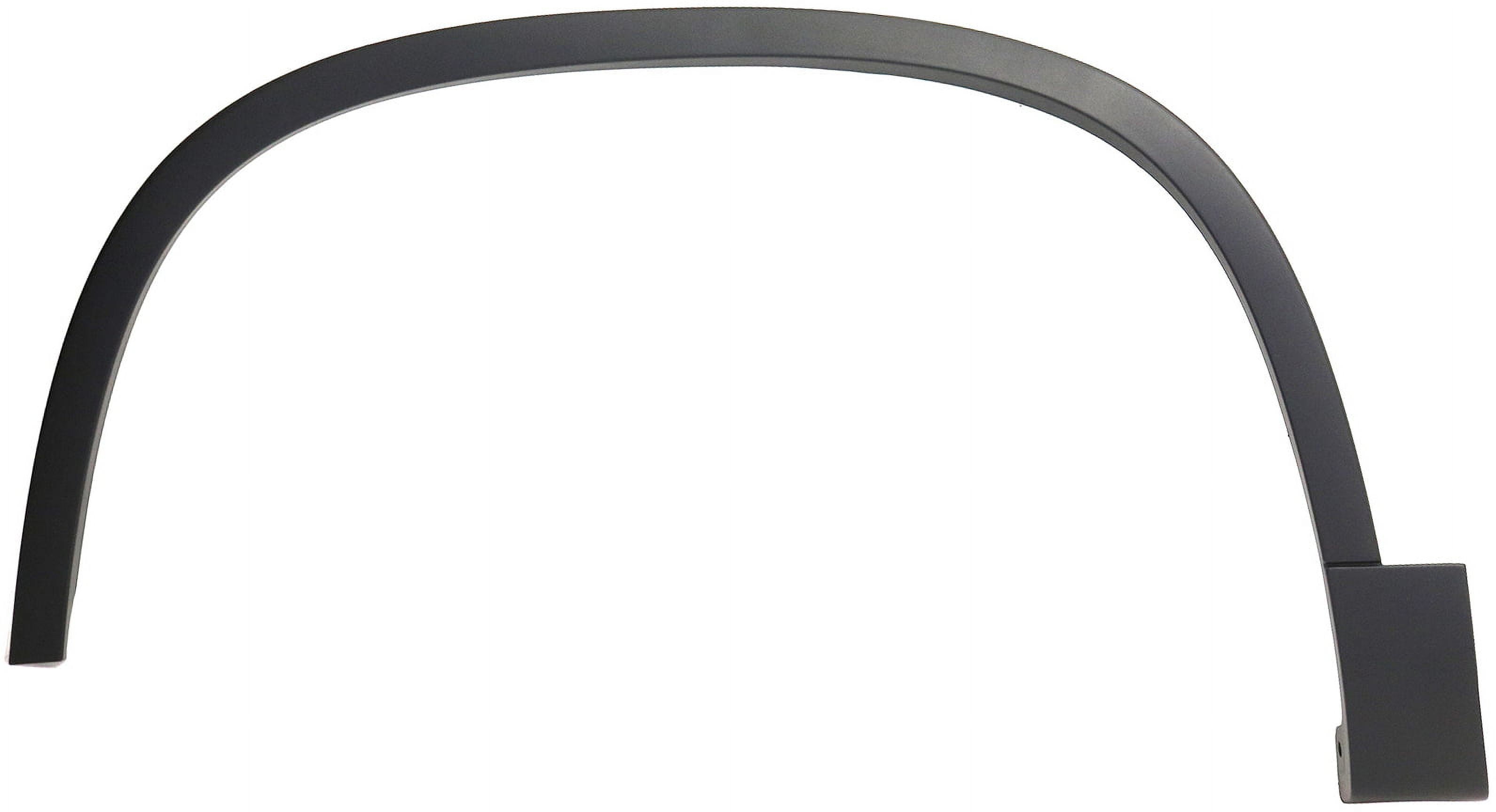 Fender Trim Compatible with 2012-2017 Volkswagen Tiguan 2018 Limited Front, Left Driver Textured Black
