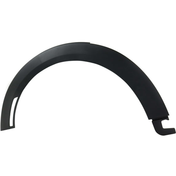 Fender Trim Compatible with 2014-2021 Mini Cooper Front, Left Driver Textured Black