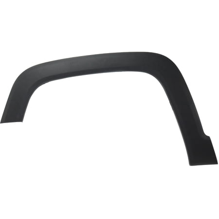 Fender Trim Compatible with 2015-2021 Jeep Renegade Front, Left Driver Textured Dark Gray CAPA Certified