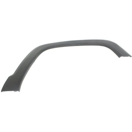 Fender Trim Compatible with 2015-2021 Jeep Renegade Front, Right Passenger Textured Dark Gray