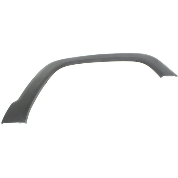 Fender Trim Compatible with 2015-2021 Jeep Renegade Front, Right Passenger Textured Dark Gray