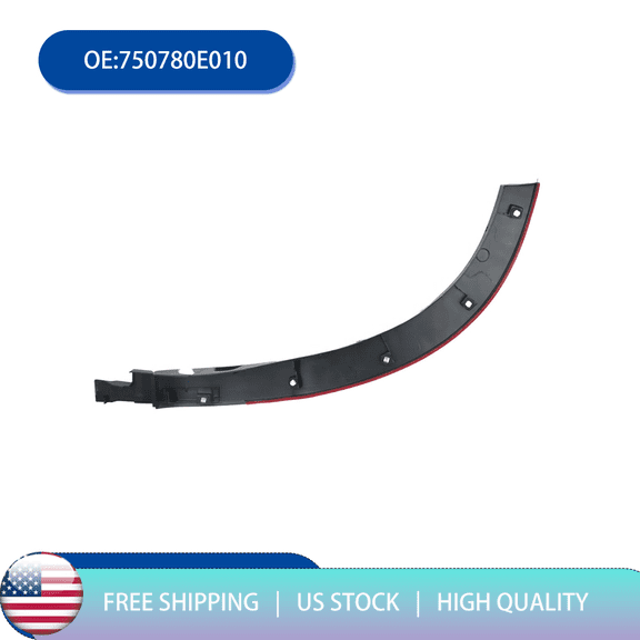 Fender Trim Molding Rear Left Driver Side For 2014-2019 Toyota Highlander 2015 2016 2017 2018