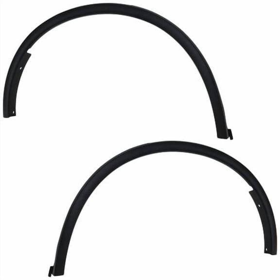 Fender Trim Set For 2011-2022 Dodge Durango Rear Left and Right Textured Black