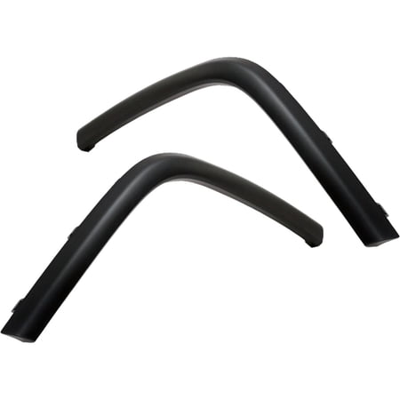 Fender Trims Moldings Mouldings Set of 2 Rear Driver & Passenger Side Pair