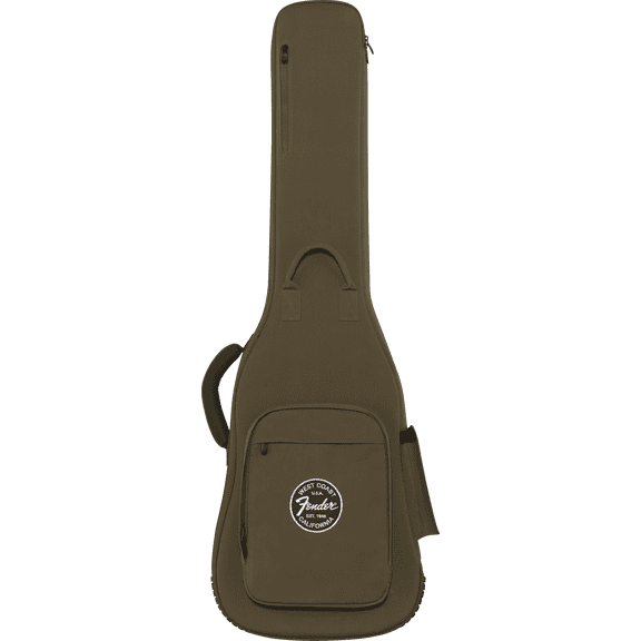 Fender Troubadour Electric Bass Gig Bag, Olive