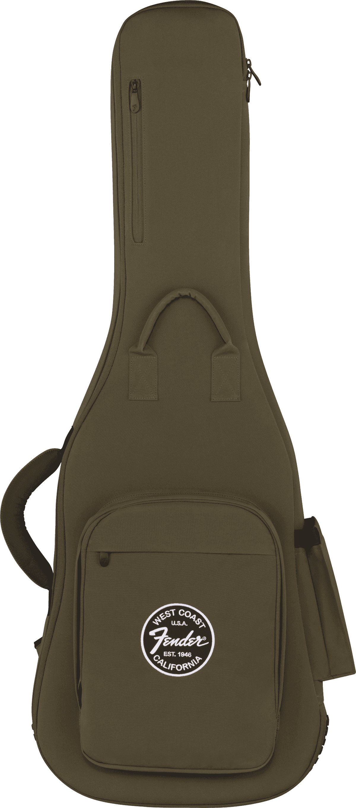 Fender Troubadour Electric Guitar Gig Bag, Olive