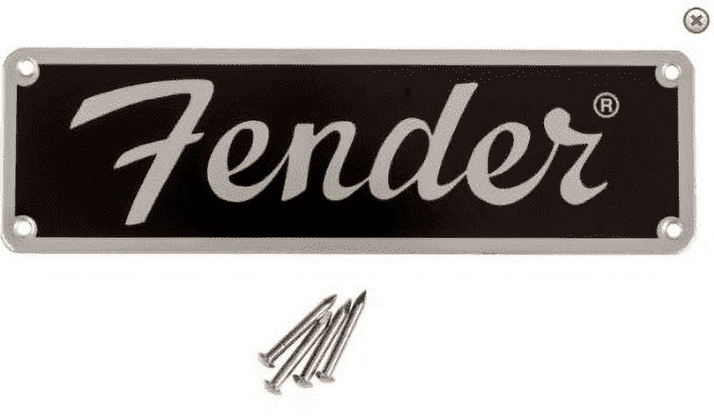 Fender® Tweed Amplifier Logo, Black