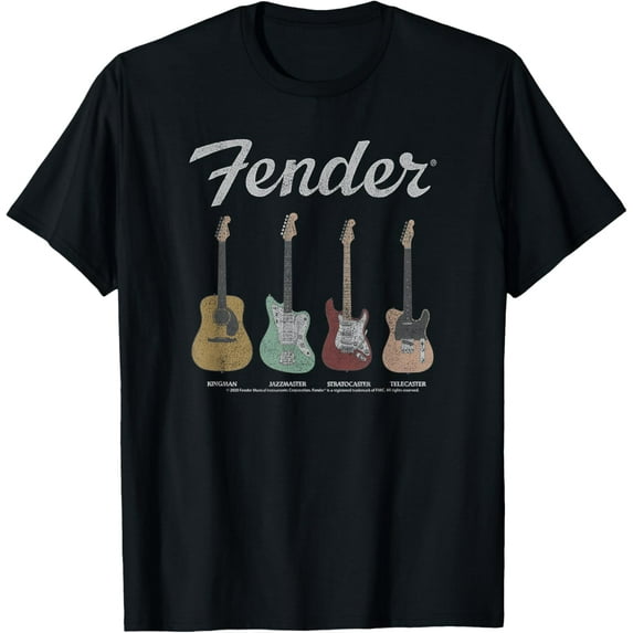 Fender Vintage Guitar Lineup T-Shirt