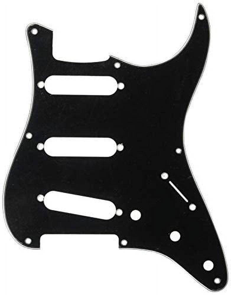 Fender Vintage-Style Pickguard, '57 Stratocaster, 8-Hole - Black 3-Ply