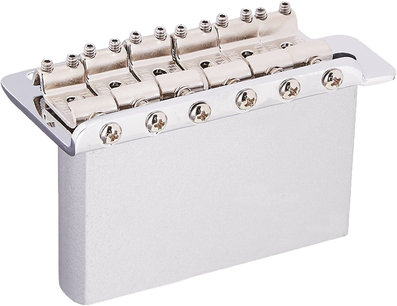Fender Vintage-Style Strat Bridge Assembly, (2-3/16" Spacing), Chrome