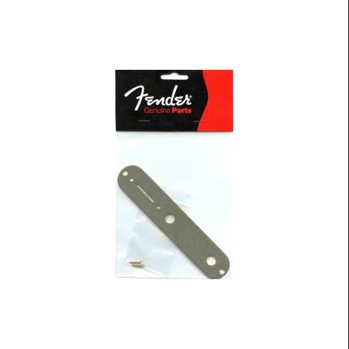 Vintage Telecaster Control Plate, 2-Hole (Gold)