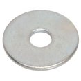 thumbnail image 1 of Fender Washer, For Screw Size 1/4" ,Steel Zinc Plated Finish, 100 PK, 1 of 4