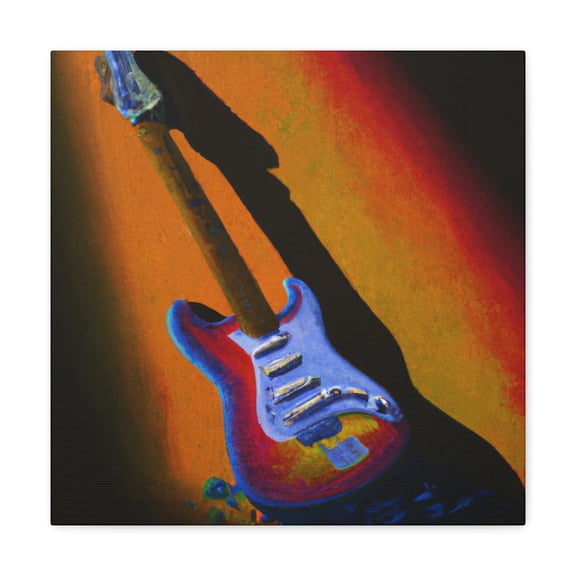 Fender in Pop Art - Canvas