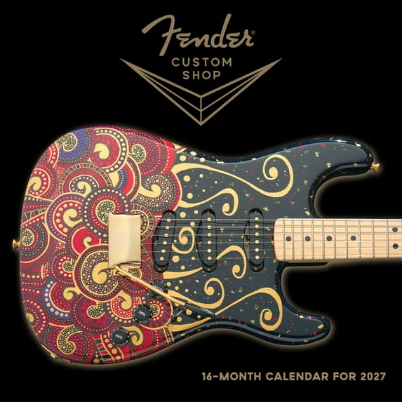 Fender(r) Custom Shop Guitar Calendar, (Paperback)