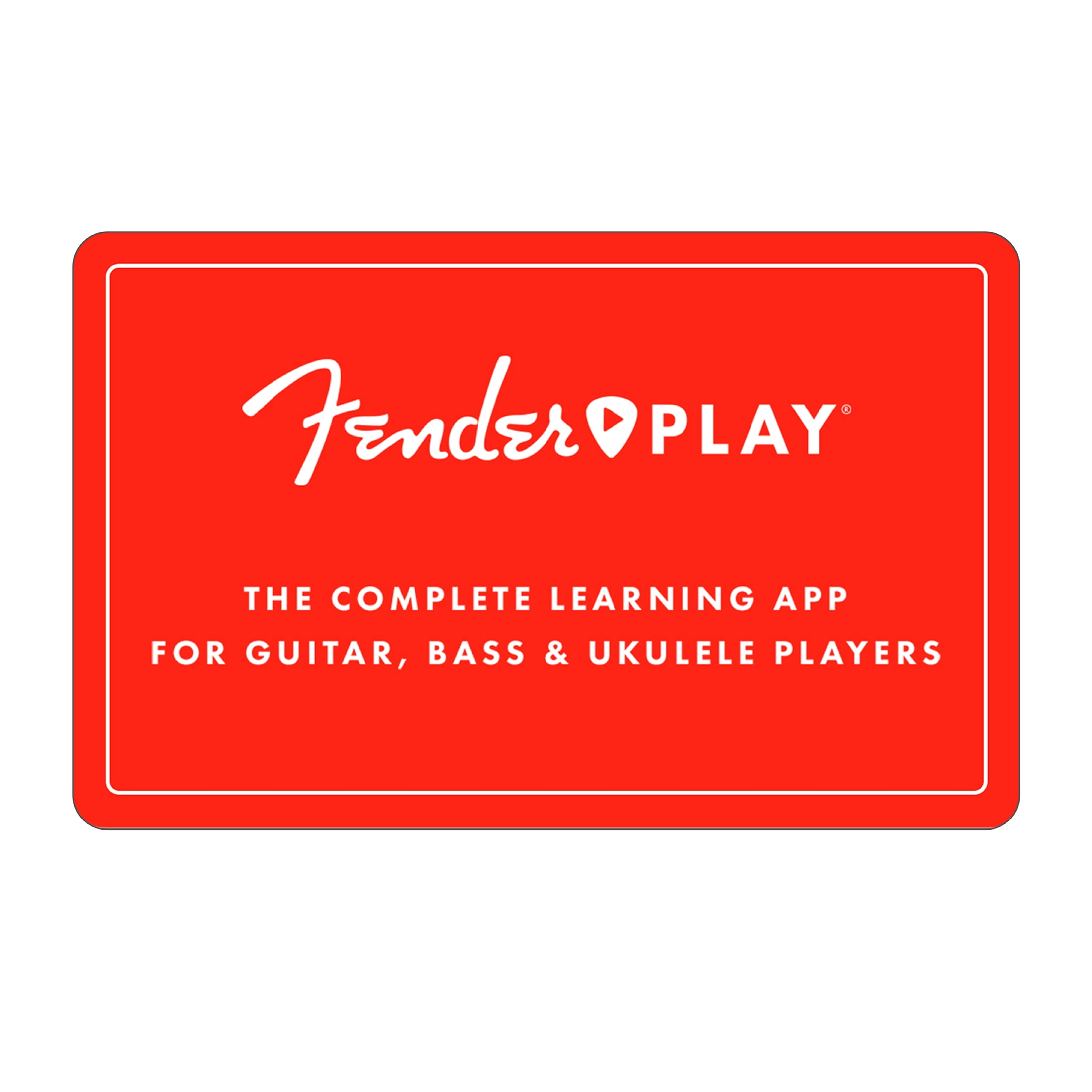 Fender Play $89.99 12 Month eGift Card [Email Delivery]