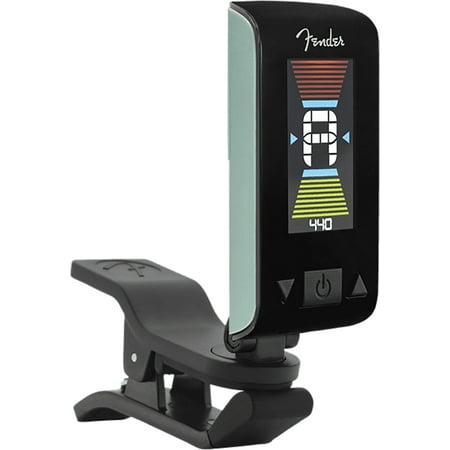 Fenders Fender Original Clip-On Tuner for Electric Guitar, Daphne Blue