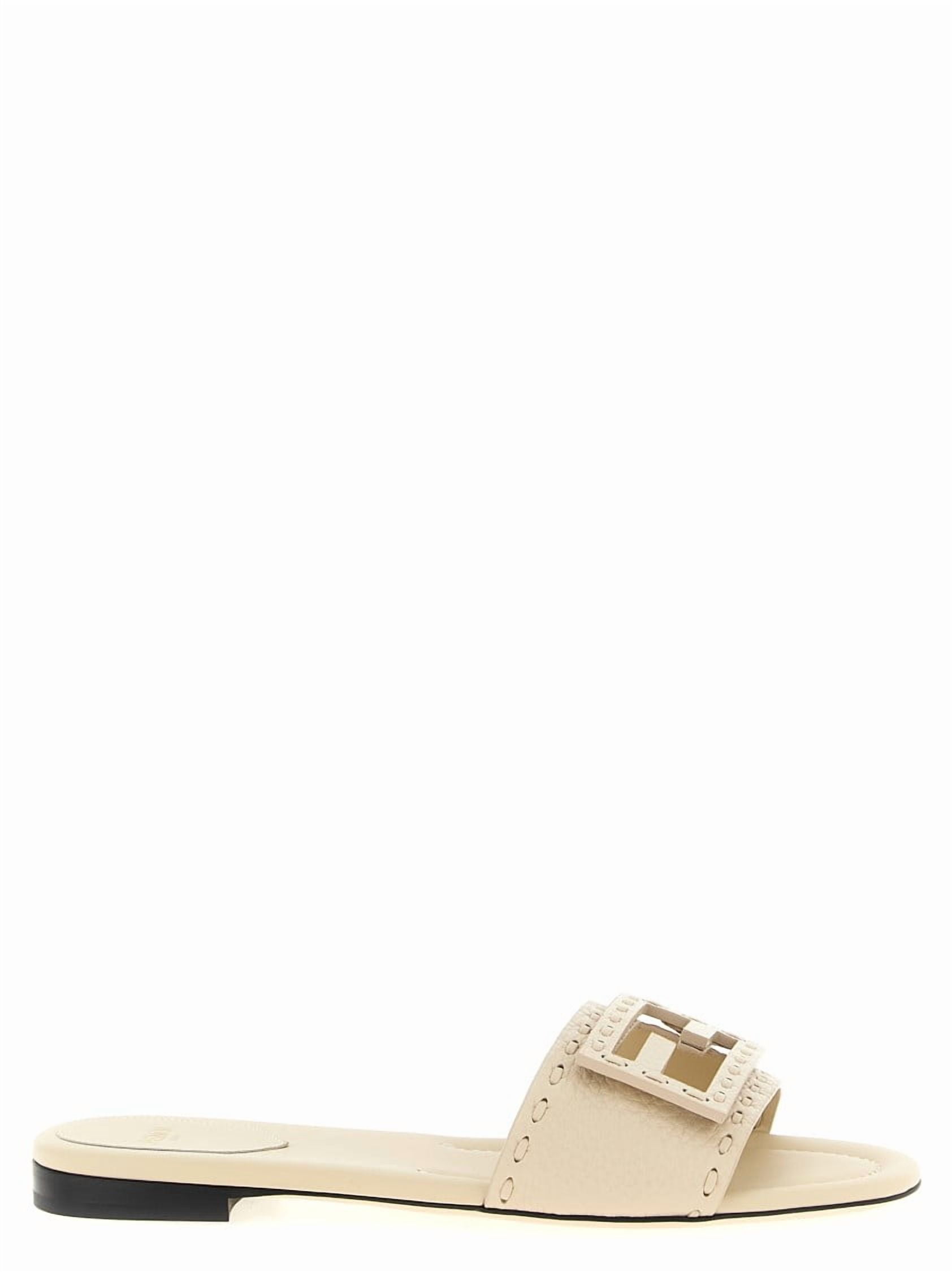 Fendi 'Baguette' Slides Neutrals (Women's) - Walmart.com
