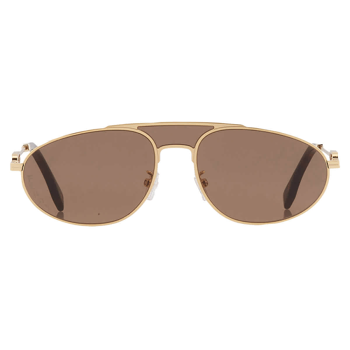NEW Fendi FE40072U 30E Aviator UNISEX Sunglasses  FENDI Fendi NEW FENDI FE40072U 30E SUNGLASS AVIATOR GOLD METAL  main image 3