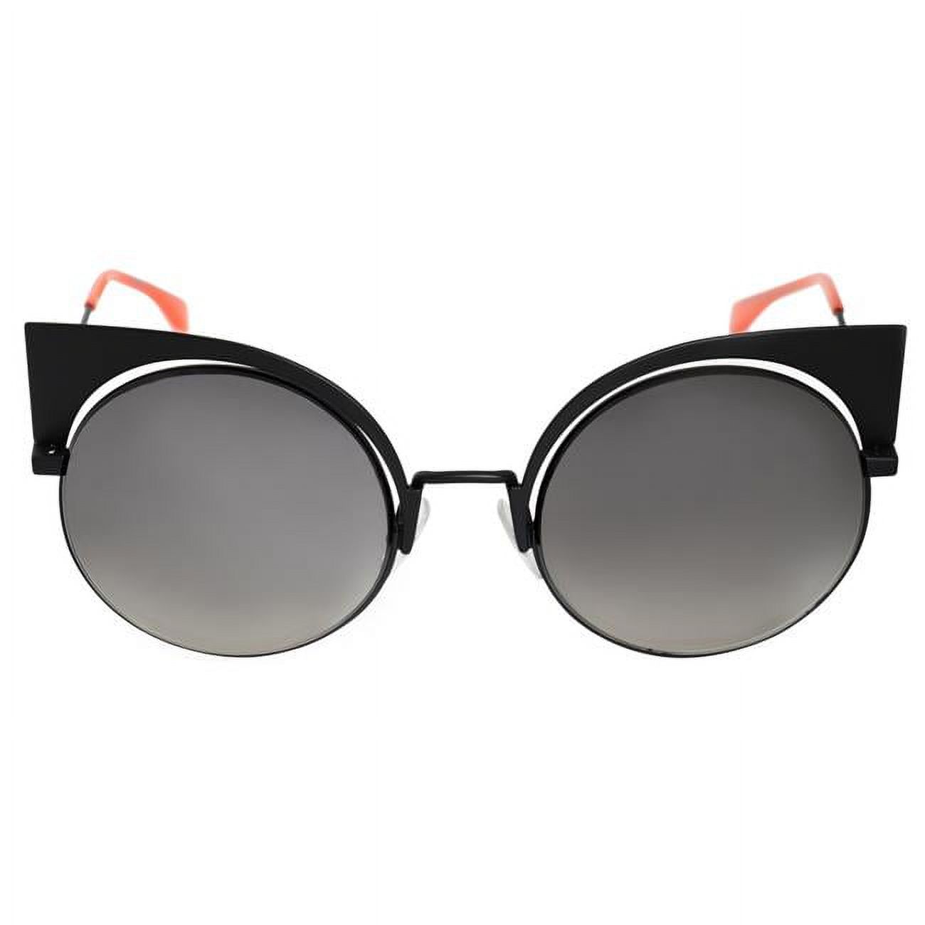 Fendi Brown & Black Havana Sunglasses, “Modern Cat Eye” Vale | Brown Havana Cat Eye Sunglasses | JIMMY CHOO main image 2