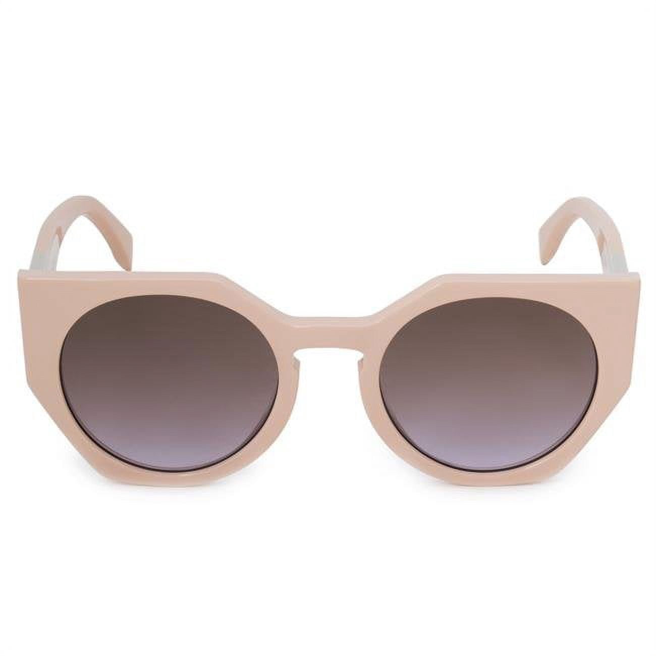 Fendi FF0151/S Pale Pink Cat Eye Sunglasses Brown Lenses Made in Italy Pale Pink NWT Fendi Orange Pink Glitter Cat Eye Sunglasses FF 0137/S  main image 4