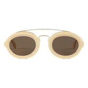 Fendi FF Mens Sunglasses Cream FOL548