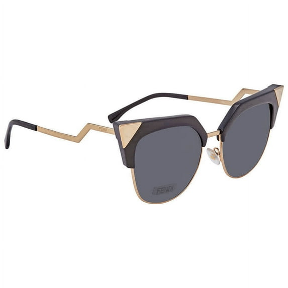 Fendi Gray Cat Eye Ladies Sunglasses FF 0149/S REW54P9