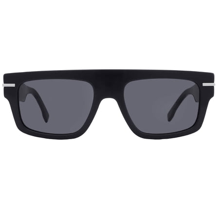 Fendi FE40091U 90A 54mm Square Sunglasses Men's Shiny Blue