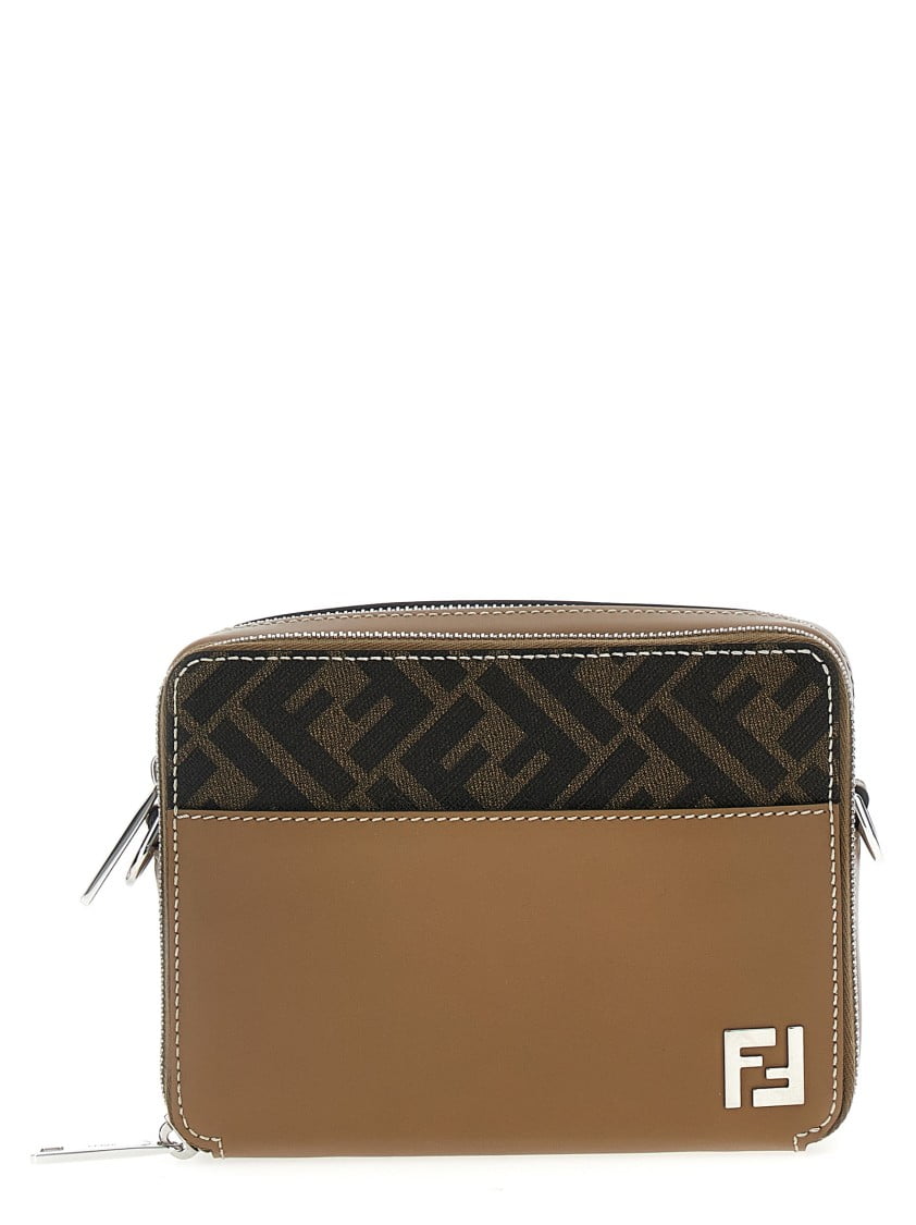 【送料&関税込】Fendi Camera Case Organizer Squared Ff Cross Fendi Men's 'Camera Case Organizer Squared Ff' Crossbody Bag