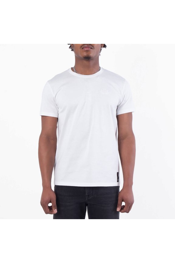 Men's Crewneck Cotton T-Shirt, Size Medium