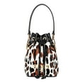 thumbnail image 1 of Fendi Mon Tresor Animal Print Sheepskin Mini Crossbody Bucket Bag, 1 of 4