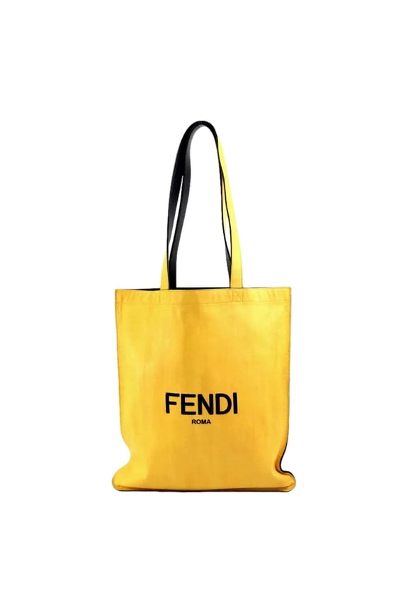 Pack Yellow Box Leather Shopping Large Tote Bag