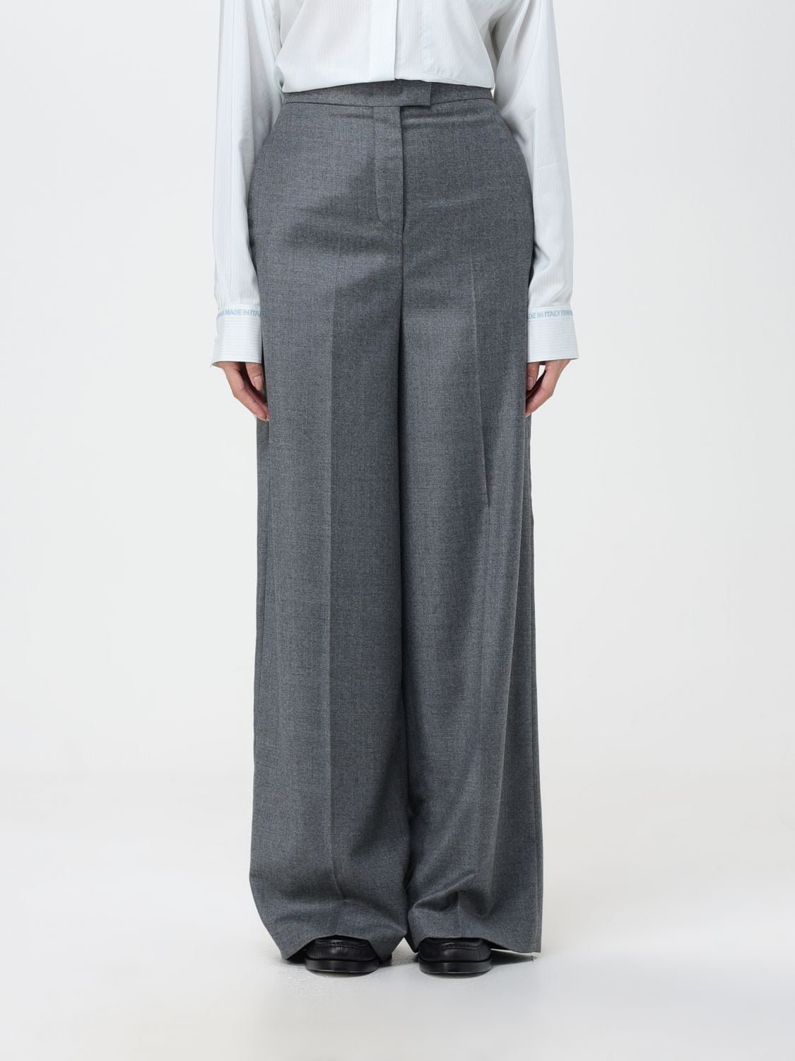 Fendi Pants Woman Grey Woman - Walmart.com