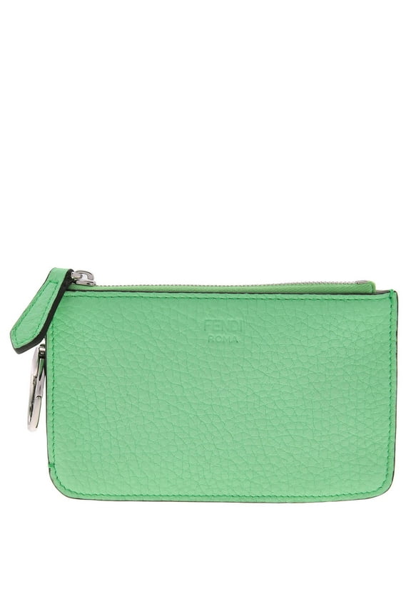 Peekaboo Leather Card Case Pouch
