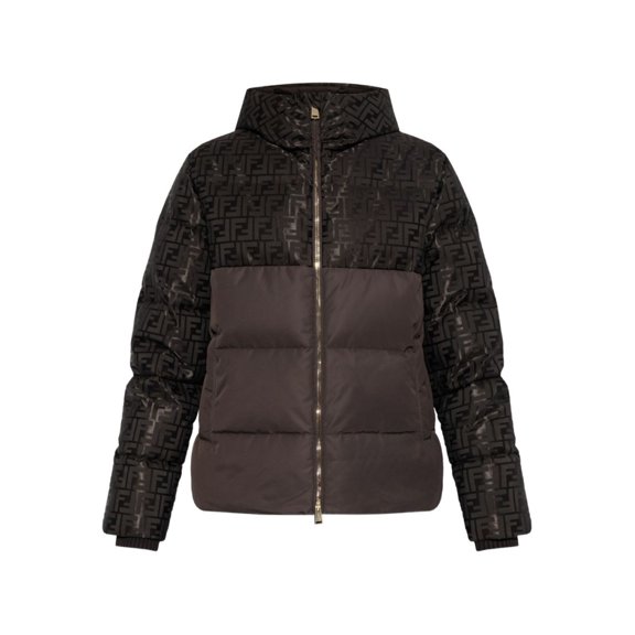 Fendi Tailored Brown Jacket With Classic Silhouette By Fendi (Women's)