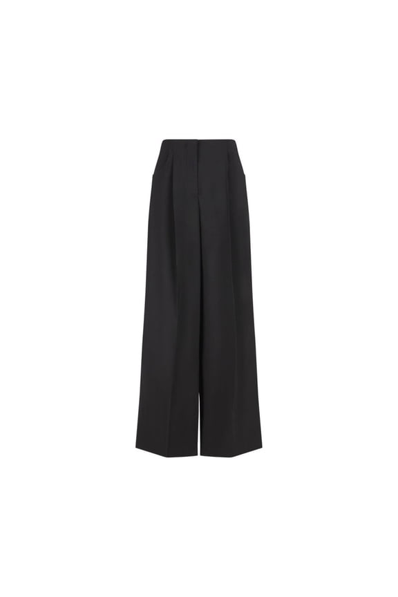 Wool And Mohair Pants – Black (Women's)