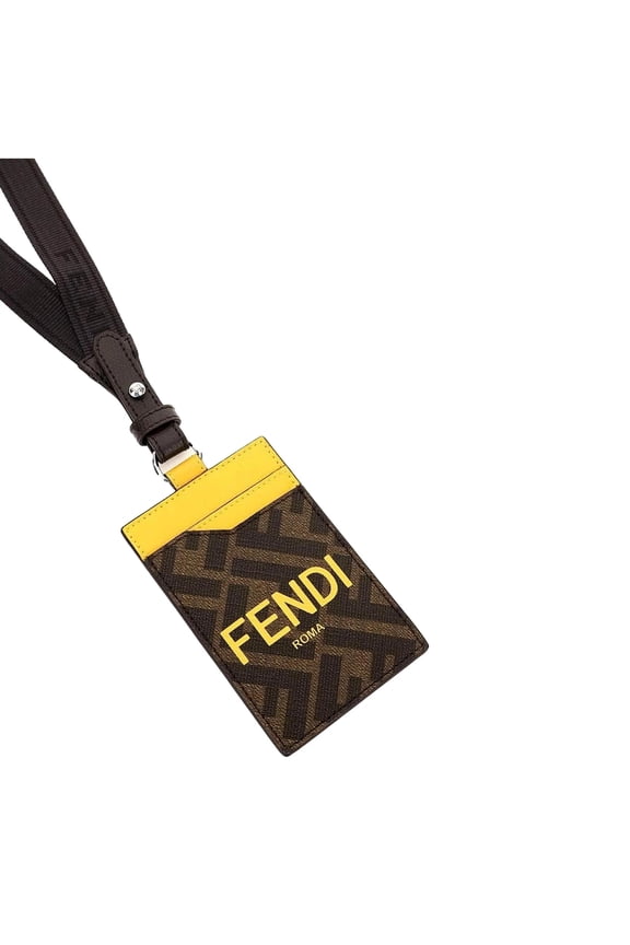 Zucca Canvas Cardholder Wallet Lanyard