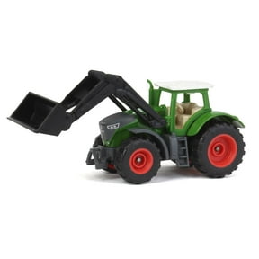 Fendt 1050 Vario Tractor with Front Loader Green with White Top Diecast Model by Siku