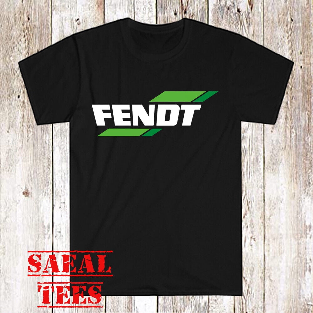 Fendt Tractor Men's Black T-Shirt Size S-5XL