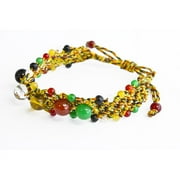 Feng Shui 5-Element Bracelet with Double 5-Element Strings