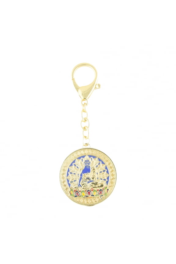 Feng Shui Akshobya Buddha Keychain Amulet