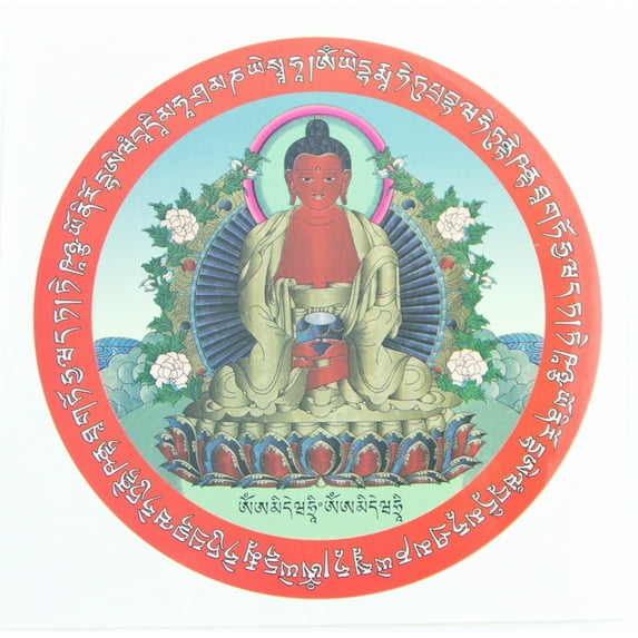 2 Pcs of Feng Shui Amitabha Window Stickers