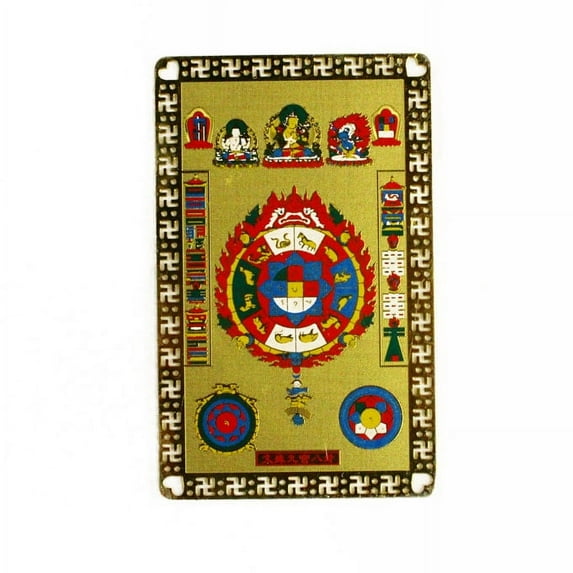 Feng Shui Amulet, Tortoise Chakra Amulet, Tibetan Amulet for Carrying