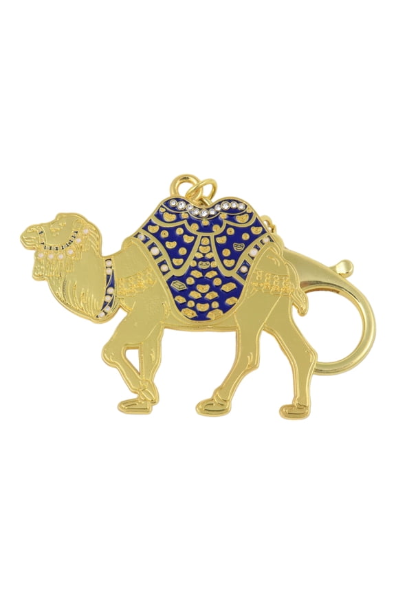 Feng Shui Cash Flow Camel Amulet Keychain 2024