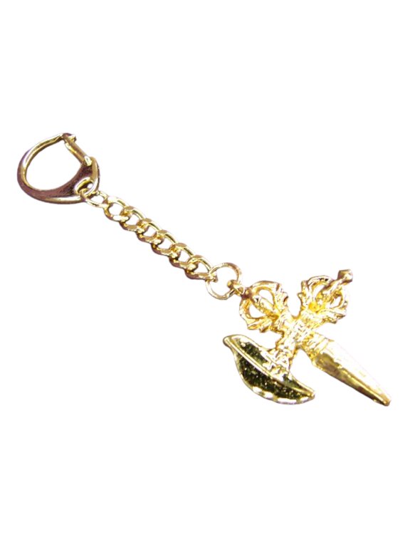Feng Shui Ceremony Tibetan Axe Keychain