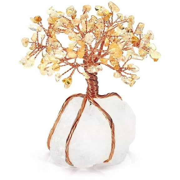 Feng Shui Citrine Crystal Tree
