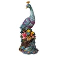 thumbnail image 1 of Feng Shui Creative Peacock Statues，Resin Bird Sculpture  Living Room, Bed Room And Office Handicraft Porch Decoration Statue, 1 of 5